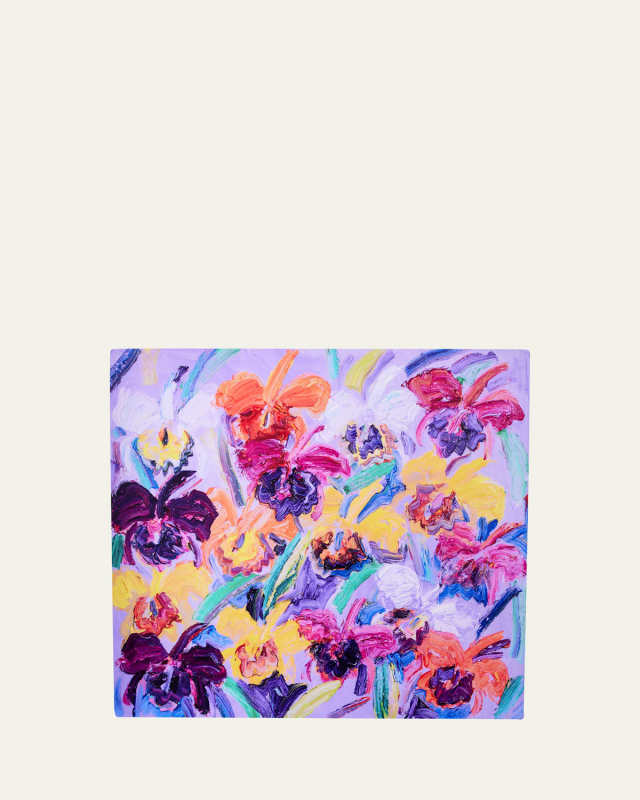 Purple Haze Cataleyas Lacquer Placemat